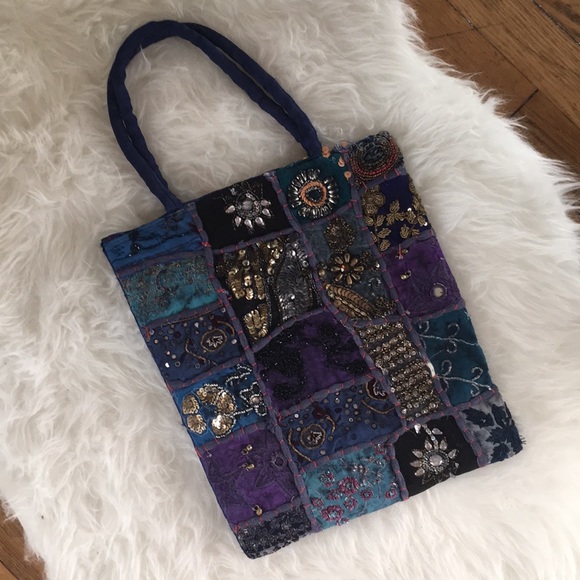 Handbags - CLOSET CLEAROUT - Beaded tote India